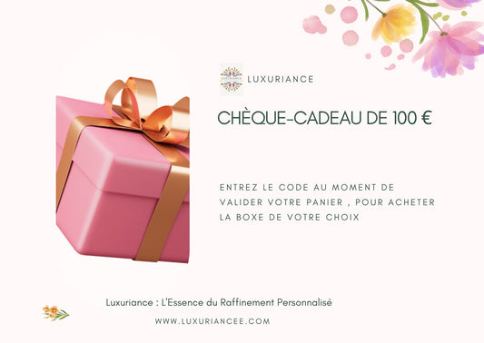 Chèque Cadeau Luxuriance